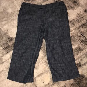 Sandro Linen denim gaucho